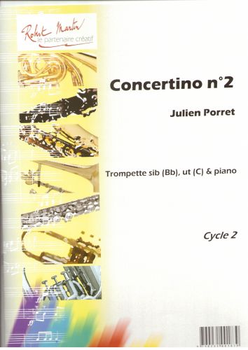 cover Concertino N2, Sib ou Ut Editions Robert Martin