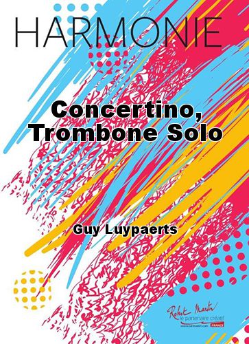 cover Concertino, Trombone Solo Martin Musique