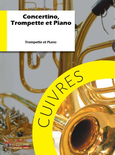 cover Concertino, Trompette et Piano Devogel Editions Robert Martin