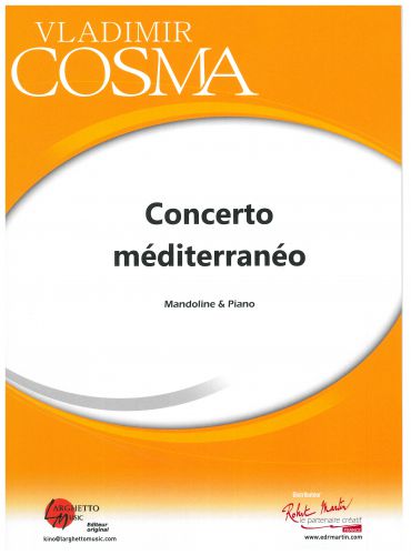 cover CONCERTO MEDITERRANEO Editions Robert Martin