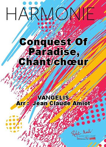 cover Conquest Of Paradise, Chant/chur Martin Musique