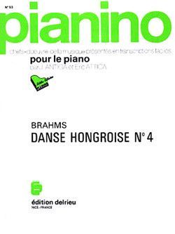 cover Danse hongroise n4 - Pianino 53 Delrieu