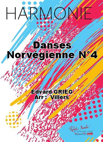 cover Danses Norvgienne N4 Martin Musique