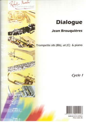 cover Dialogue, Bb or C Editions Robert Martin