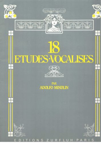 cover DIX-Huit Vocalises Avec Accompagnement Editions Robert Martin