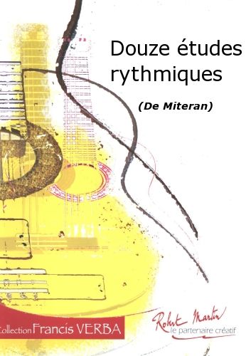 cover Douze tudes Rythmiques Editions Robert Martin