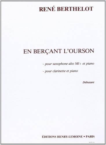 cover En berant l'ourson Editions Henry Lemoine