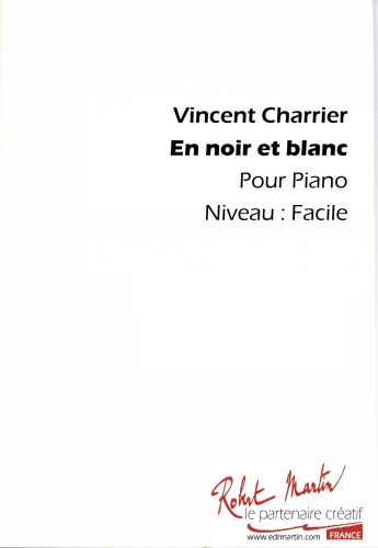 cover EN NOIR ET BLANC Editions Robert Martin