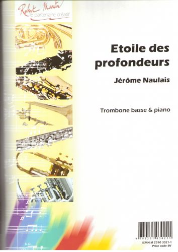 cover Etoile des Profondeurs Editions Robert Martin
