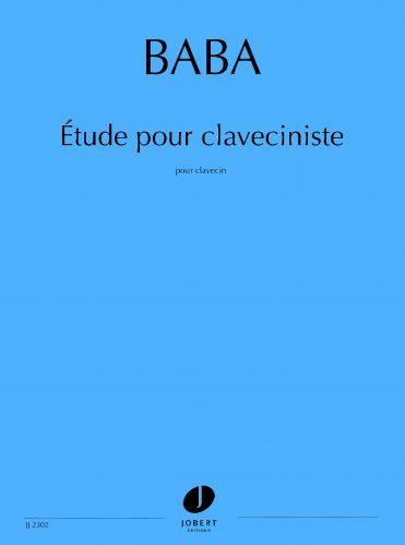 cover Etude pour claveciniste Jobert