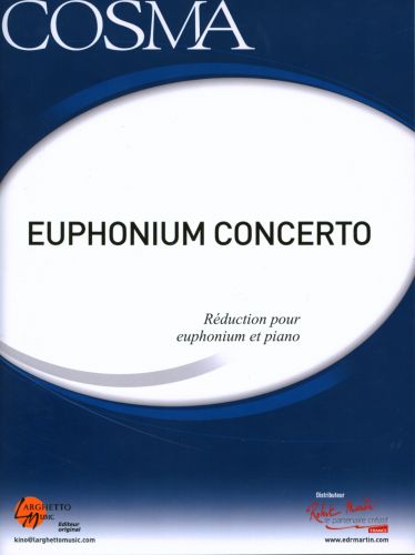 cover EUPHONIUM CONCERTO Editions Robert Martin