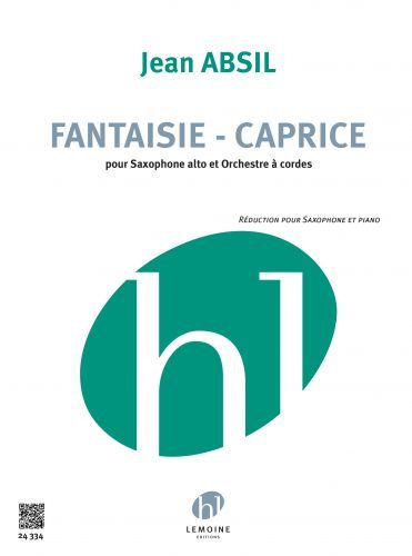 cover Fantaisie caprice Op.152 Editions Henry Lemoine