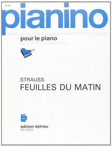 cover Feuilles du matin - Pianino 57 Delrieu