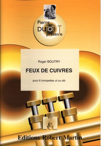 cover Feux de cuivres 6 C Bb trumpets Editions Robert Martin