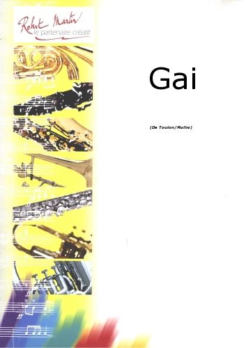 cover Gai Editions Robert Martin