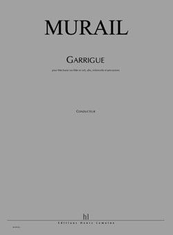 cover Garrigue Editions Henry Lemoine