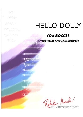 cover Hello Dolly Editions Robert Martin
