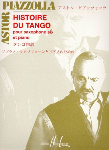 cover Histoire du tango Editions Henry Lemoine