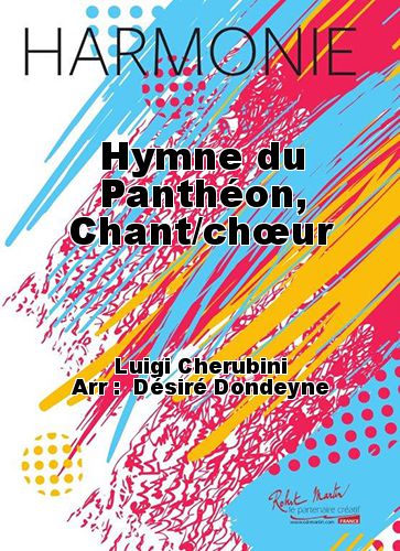 cover Hymne du Panthon, Chant/chur Martin Musique