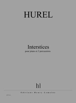 cover Interstices Editions Henry Lemoine