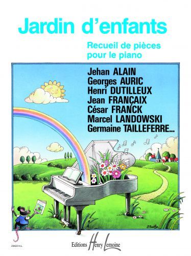 cover Jardin d'enfants Editions Henry Lemoine