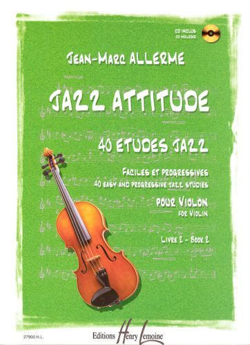 cover Jazz attitude Vol.2 Editions Henry Lemoine