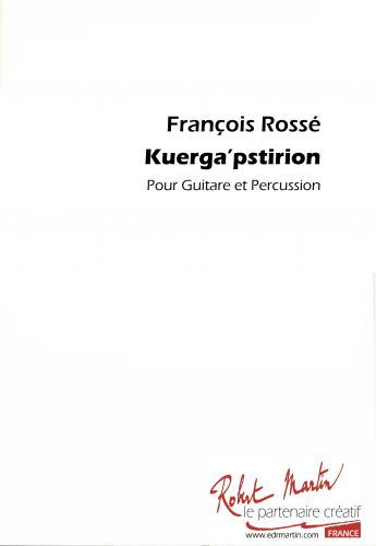 cover KUERGA'PSTIRION Editions Robert Martin