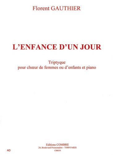 cover L'Enfance d'un jour Combre