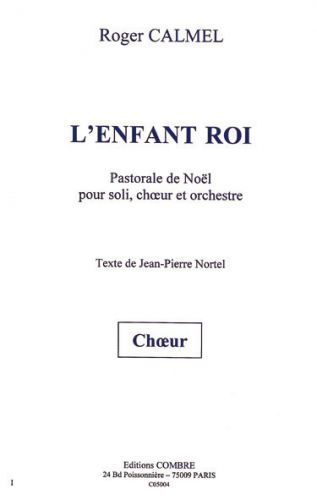 cover L'Enfant roi (opra pour enfants) Combre