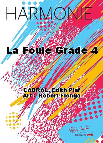 cover La Foule Grade 4 Martin Musique