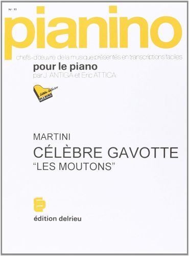 cover La gavotte des moutons - Pianino 93 Delrieu