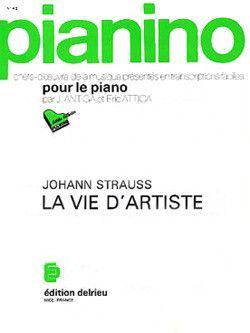 cover La vie d'artiste - Pianino 49 Delrieu