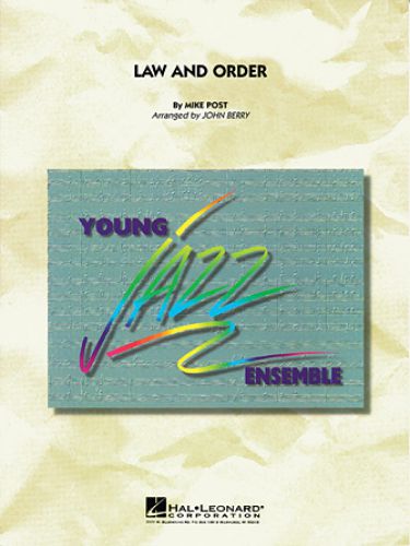 cover Law And Order  Hal Leonard