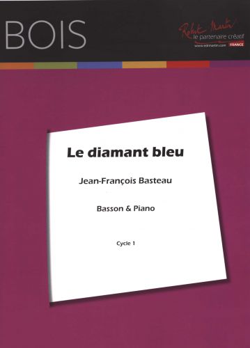 cover LE DIAMANT BLEU Editions Robert Martin