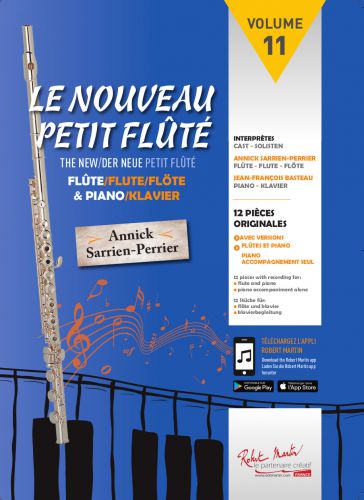 cover LE NOUVEAU PETIT FLUTE VOL. 11 Editions Robert Martin