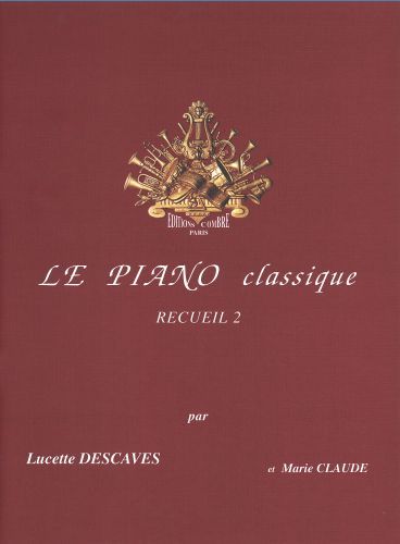 cover Le Piano classique Vol.2 Combre