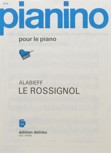 cover Le Rossignol - Pianino 81 Delrieu