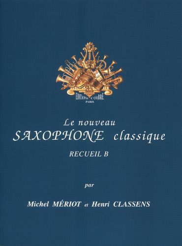 cover Le saxophone classique Vol.B Combre