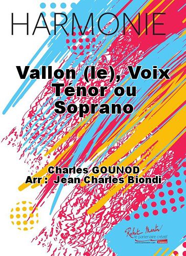 cover Vallon (le), Voix Tnor ou Soprano Martin Musique