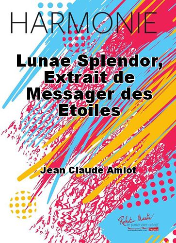 cover Lunae splendor, extract from Messenger of the Stars Martin Musique