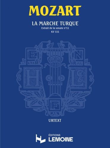 cover Marche turque KV331 Editions Henry Lemoine