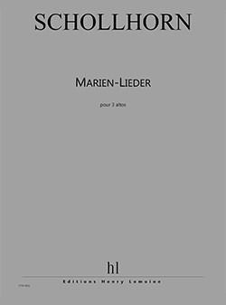 cover Marien-Lieder Editions Henry Lemoine