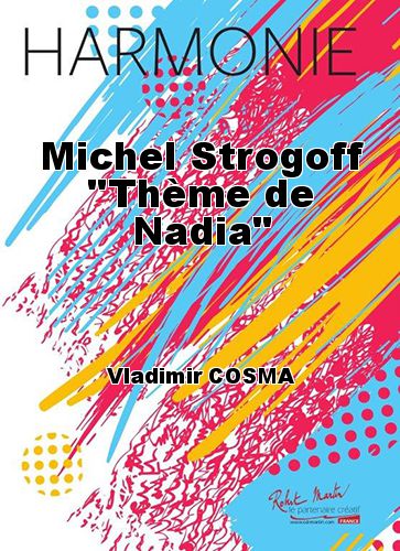 cover Michel Strogoff "Thme de Nadia" Editions Robert Martin