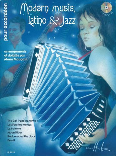 cover Modern music, latino and jazz Editions Henry Lemoine