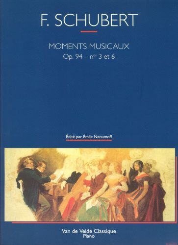 cover Moments musicaux n3 et 6 Van de Velde