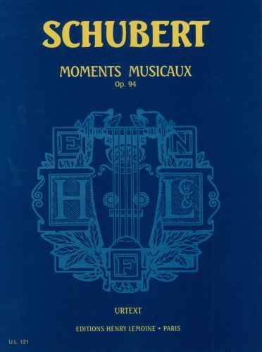 cover Moments musicaux Op.94 Editions Henry Lemoine