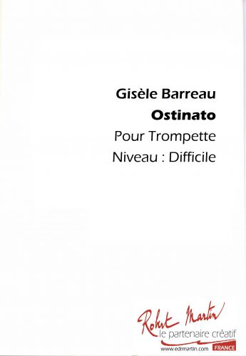 cover OSTINATO Editions Robert Martin