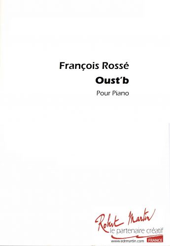 cover OUST'B ROSSE Editions Robert Martin