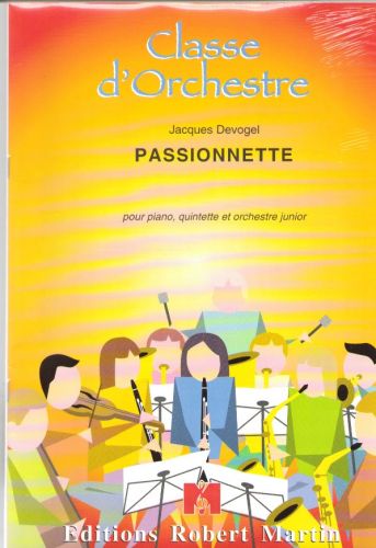 cover Passionnette, Piano Solo Editions Robert Martin