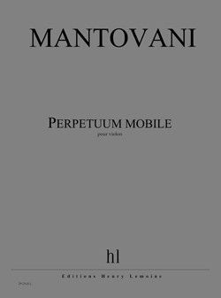 cover Perpetuum mobile Editions Henry Lemoine